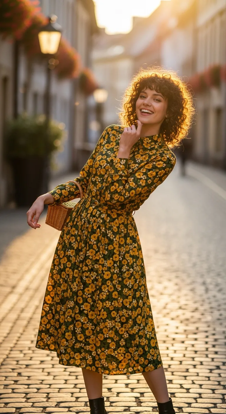 Curly Shag: Retro Vibes with a Modern Twist