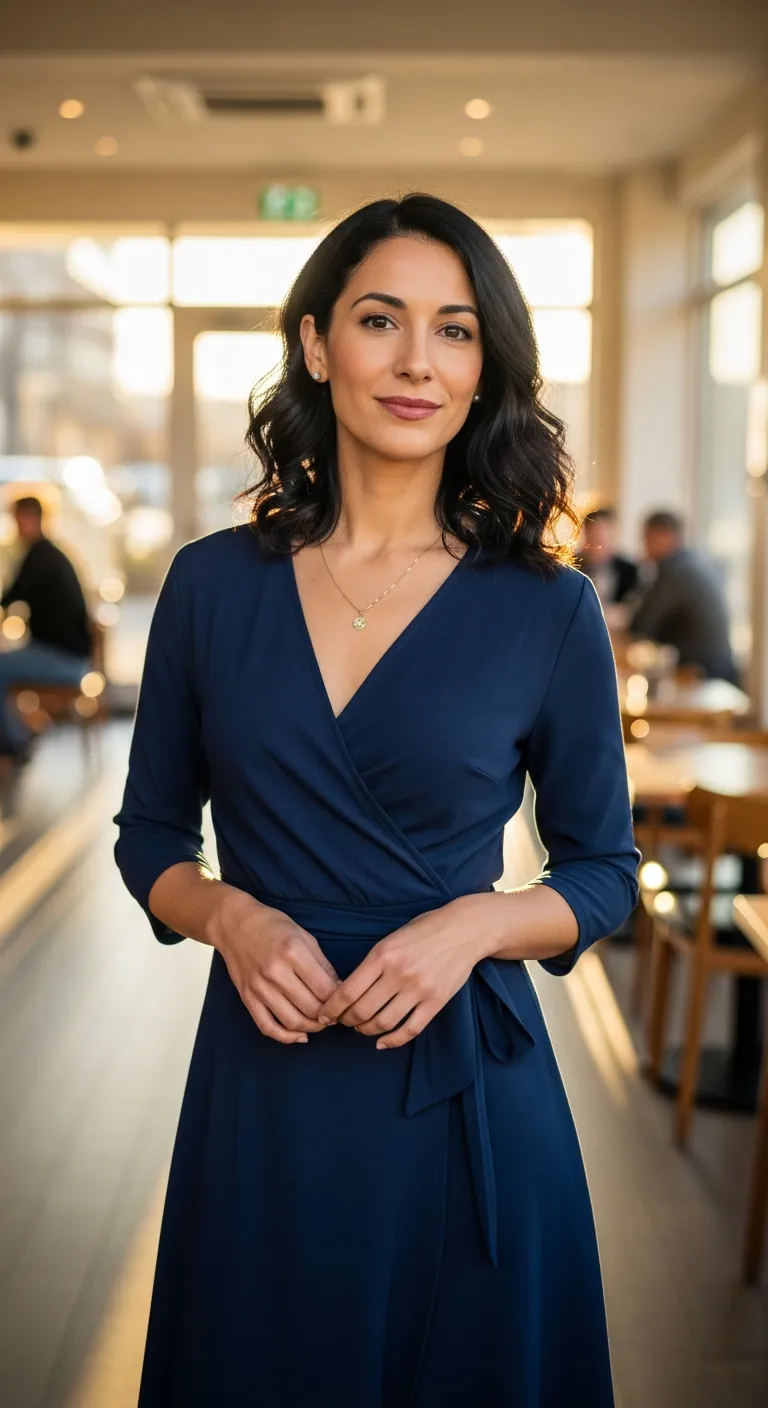 Office Ready: The Professional Wrap Dress