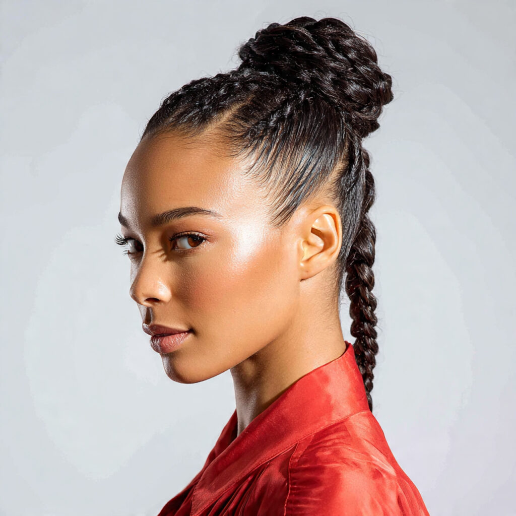 28 Hot Summer Hairstyles That Keep You Cool and Looking Gorgeous Try These Now 11 A Wrapped Braid Ponytail