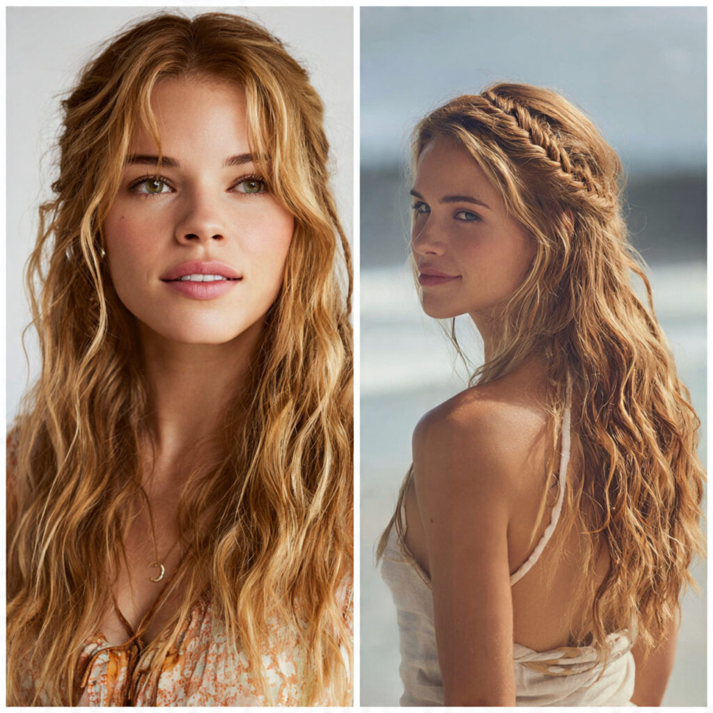 24 Easy Summer Hairstyles You Can Do in Minutes Save These for Busy Days 12 Overnight Braid for Morning Waves