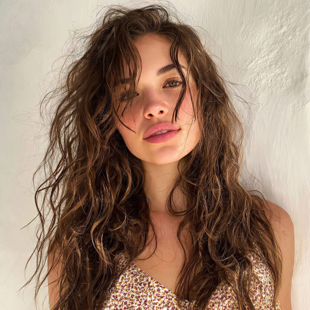 24 Easy Summer Hairstyles You Can Do in Minutes Save These for Busy Days 13 The Air-Dry Scrunch Style