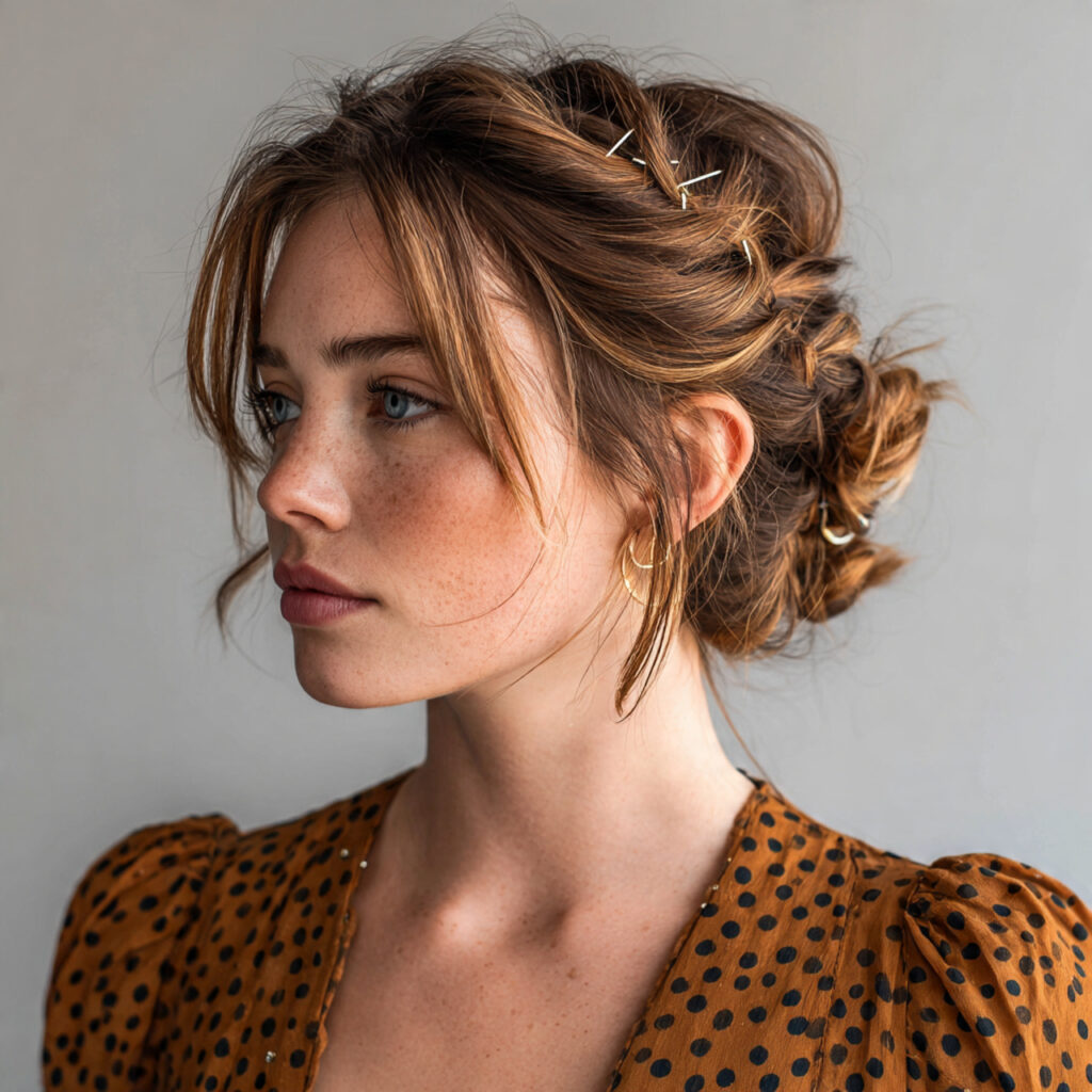 24 Easy Summer Hairstyles You Can Do in Minutes Save These for Busy Days 14 The Twist and Pin Style