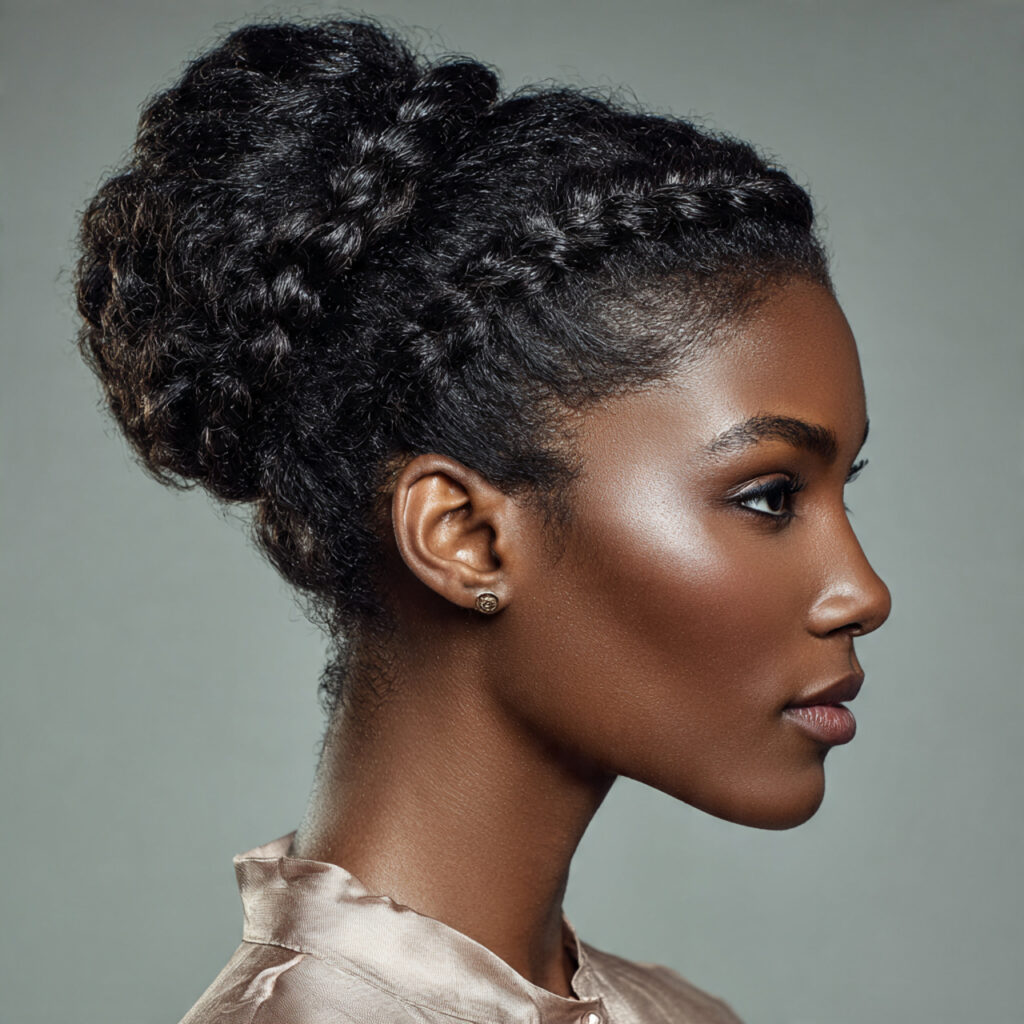 22 Gorgeous Spring Hairstyles for Black Women That Look Stylish, Fresh & Effortless Save These Now 17 A Spring Updo With Braided Accents