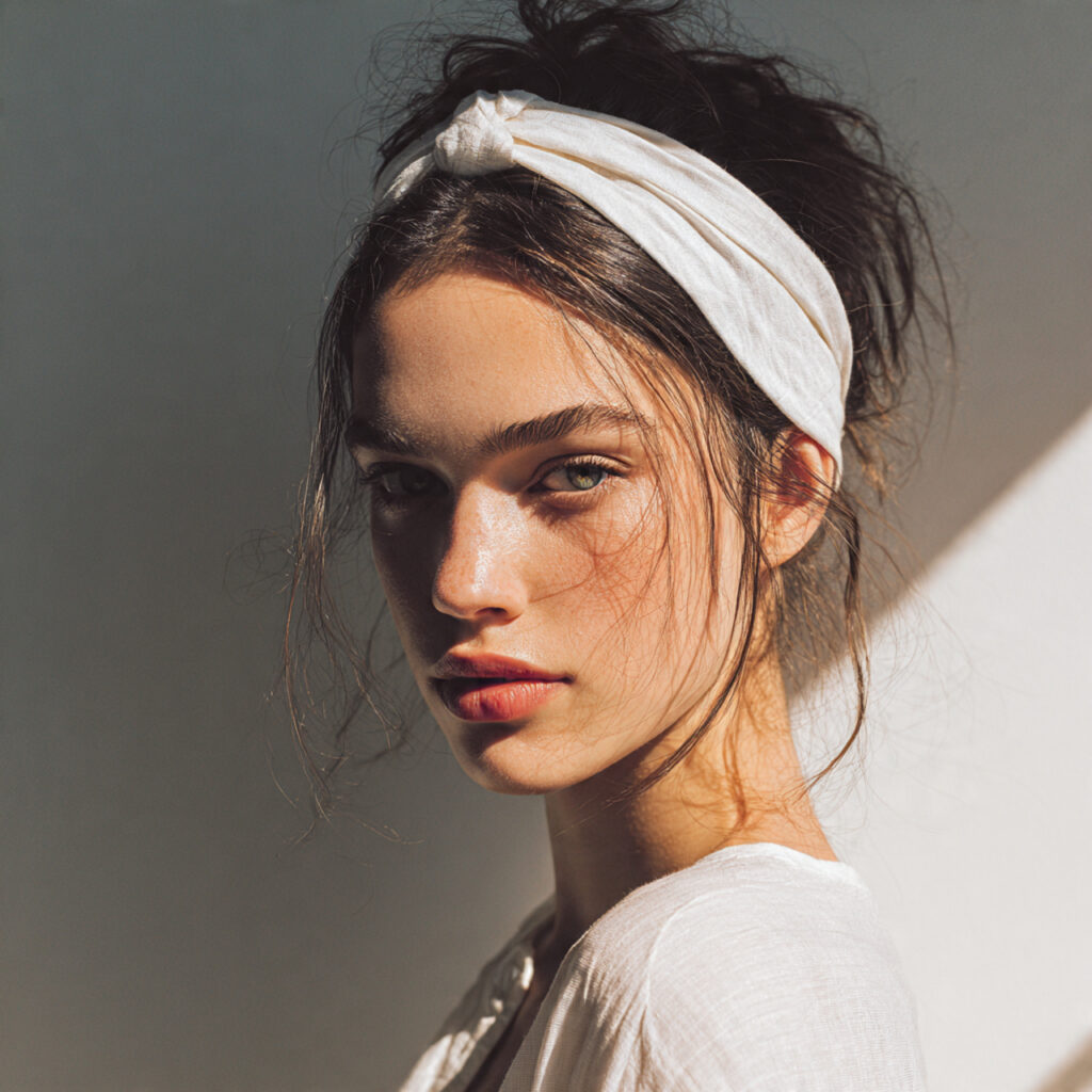 A Wide Fabric Headband