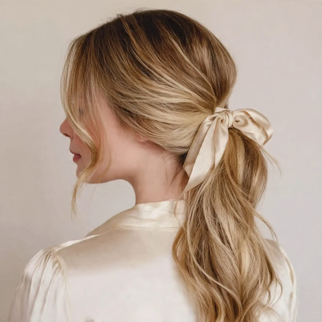 29 Medium Hair Summer Hairstyles That Look Stylish and Lightweight Try This Look Today 19 A Wide Headband With Loose Waves