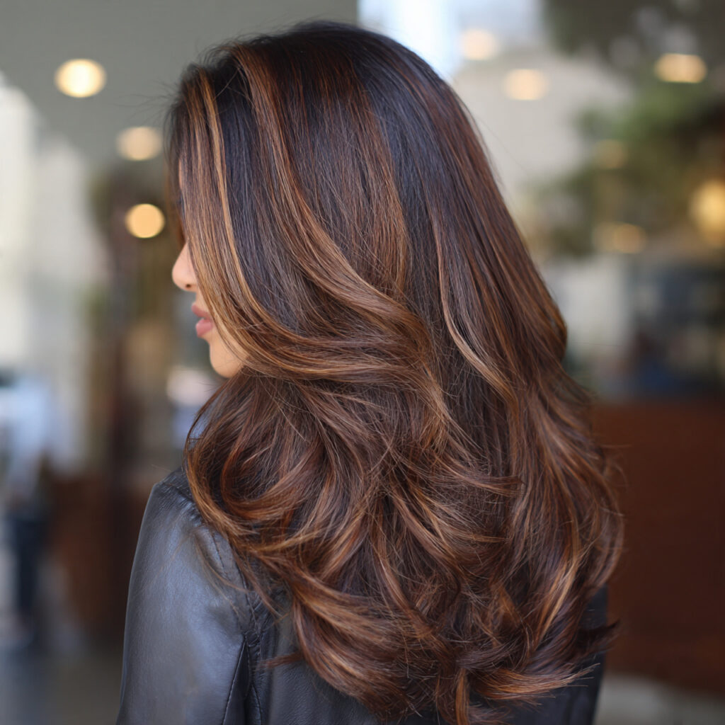 Warm Caramel Highlights