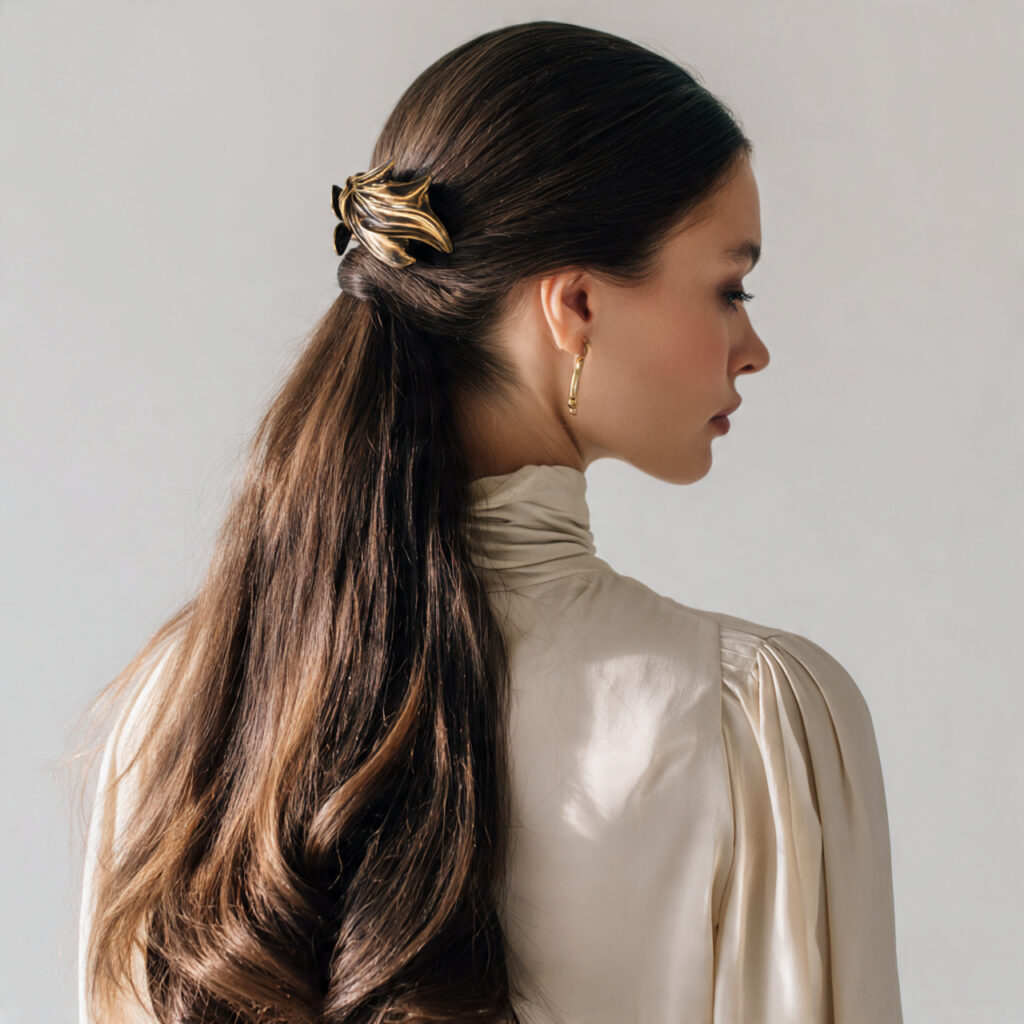 Sculptural Hair Clips