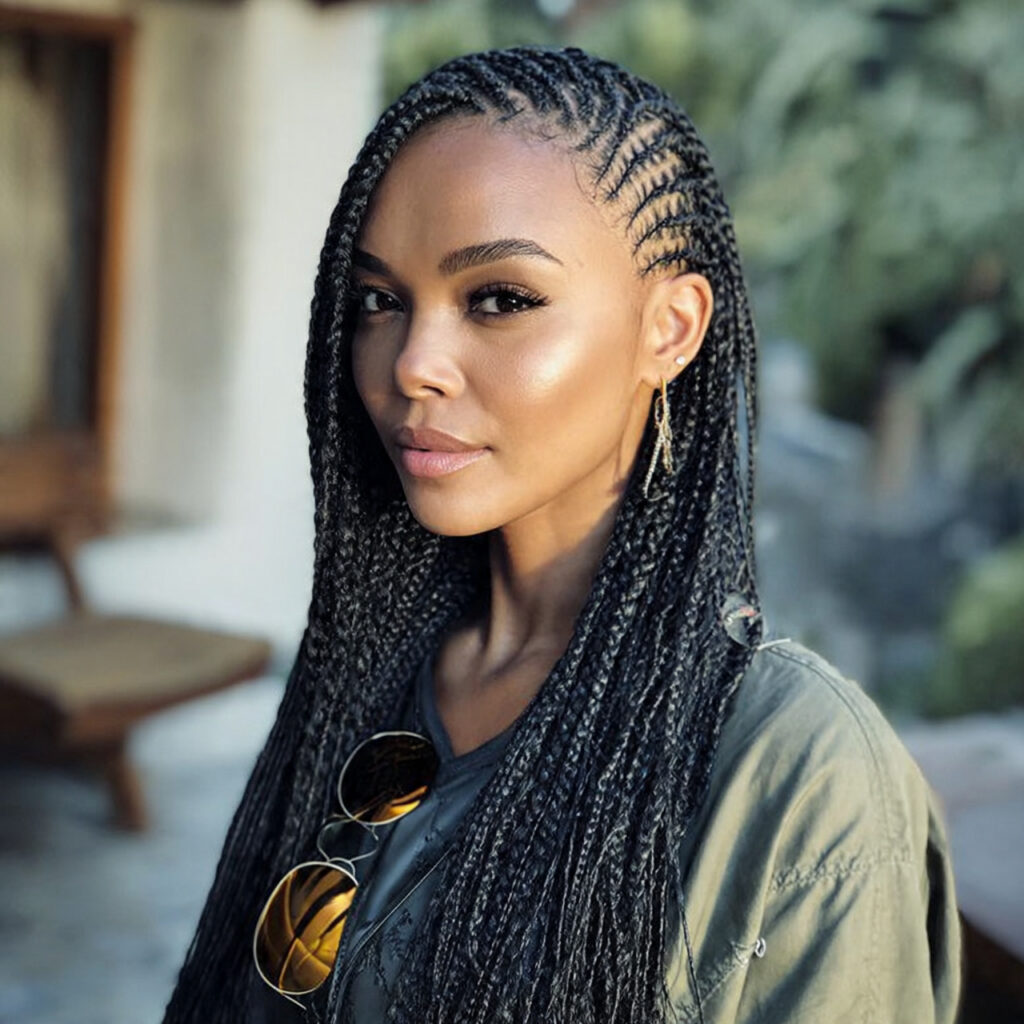 28 Hot Summer Hairstyles That Keep You Cool and Looking Gorgeous Try These Now 24 Micro Braids or Cornrows for Extended Wear