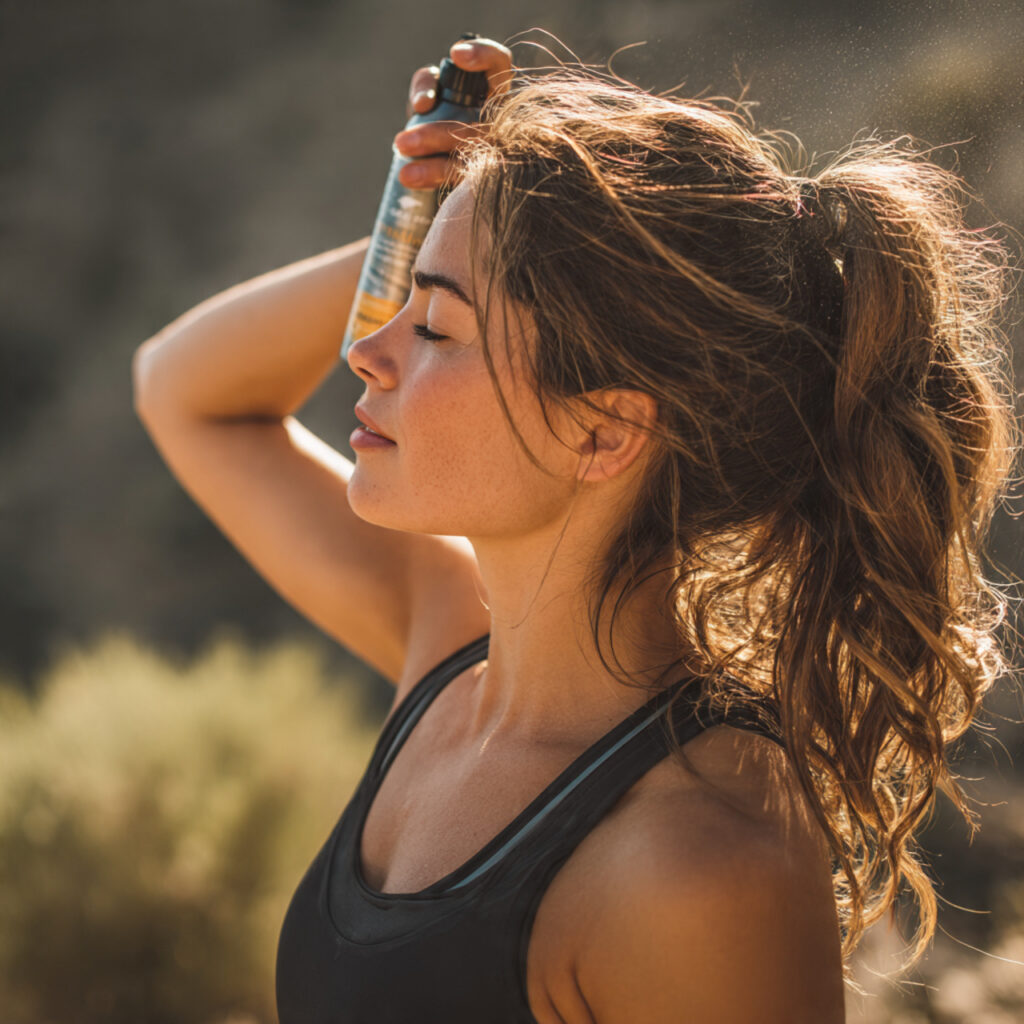 Protect Hair Before Every Outdoor Activity