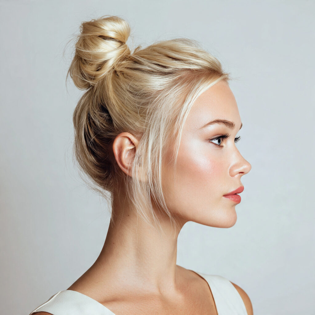 28 Hot Summer Hairstyles That Keep You Cool and Looking Gorgeous Try These Now 4 The Top Knot