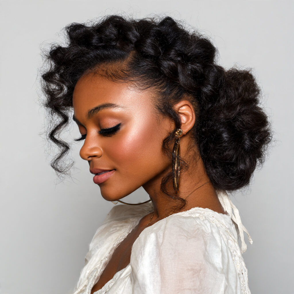22 Gorgeous Spring Hairstyles for Black Women That Look Stylish, Fresh & Effortless Save These Now 5 Braid-Out With Volume
