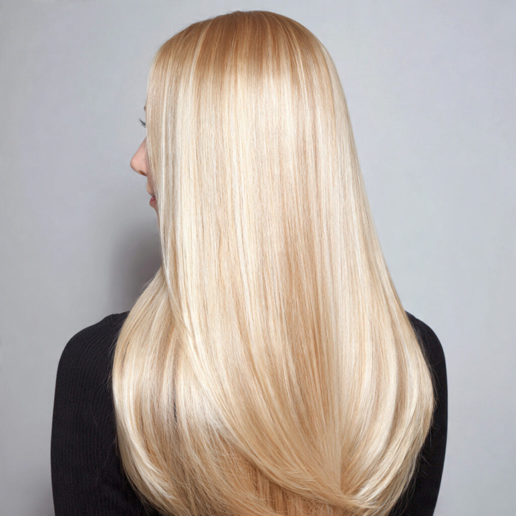 Buttery Blonde All-Over Color