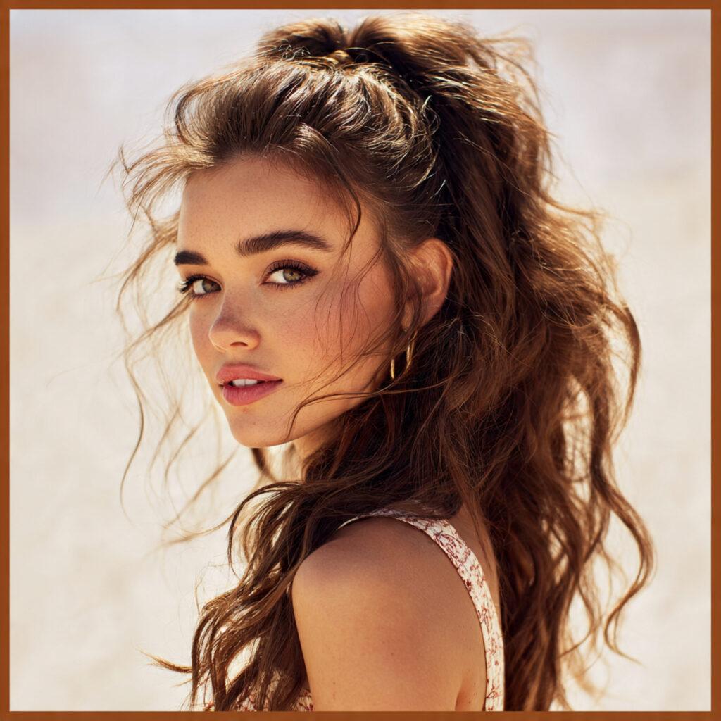 27 Cute Summer Hairstyles That Look Adorable and Effortless Try These Now 6 The Half-Up High Pony