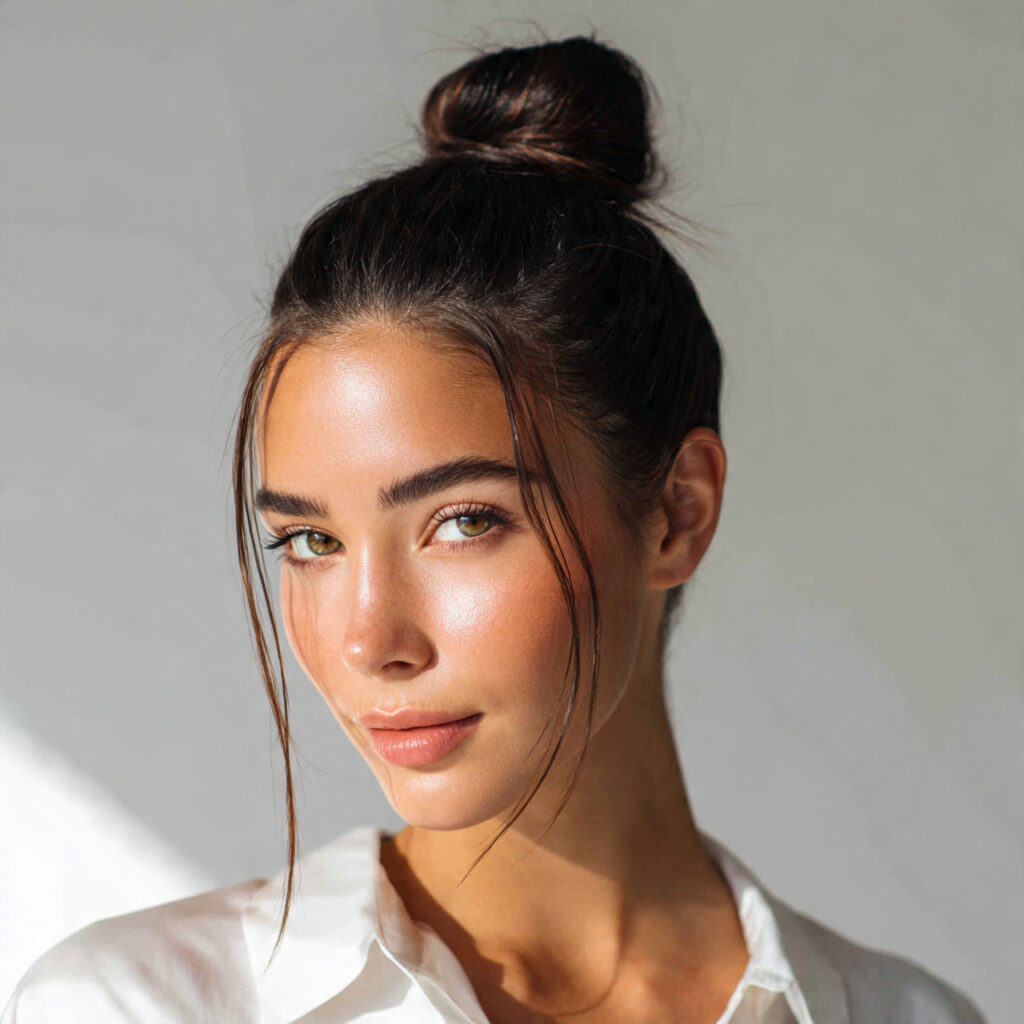 27 Cute Summer Hairstyles That Look Adorable and Effortless Try These Now 7 The Top Knot