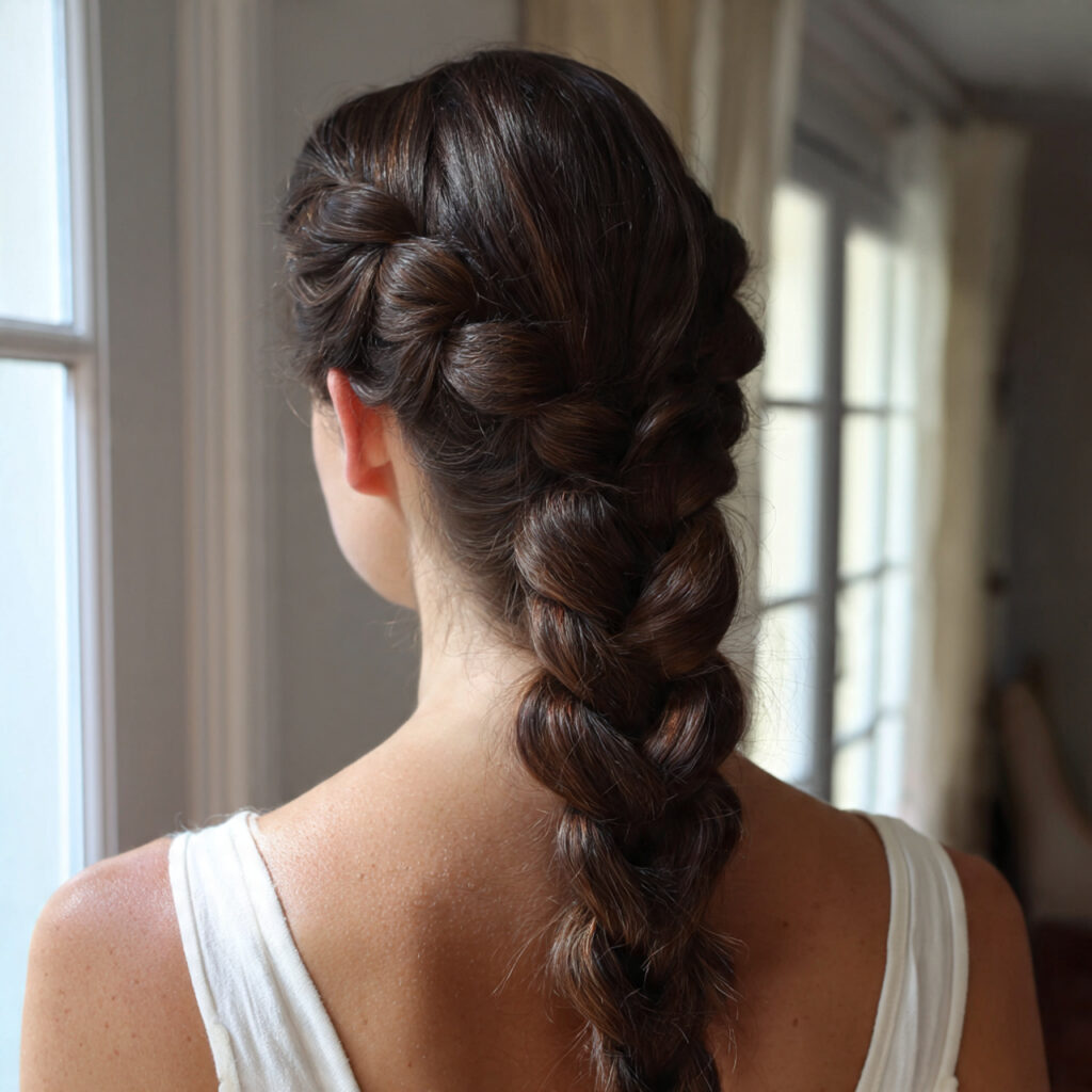 24 Easy Summer Hairstyles You Can Do in Minutes Save These for Busy Days 9 The Quick French Braid