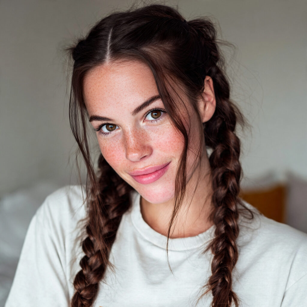 27 Cute Summer Hairstyles That Look Adorable and Effortless Try These Now 9 Two Dutch Braids